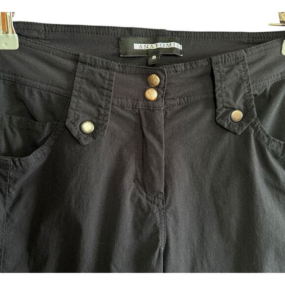 Anatomie Skyler Travel Pants Size S Slim Fit Straight Leg Mid Rise Zip Fly - Picture 2 of 6
